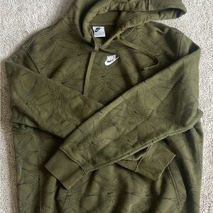 Nike Green Hoodie Sweatshirt